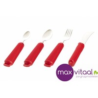 Bestekset 4 stuks rood