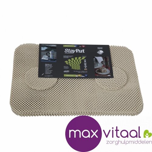 Anti-slip placemat en onderzetter set -