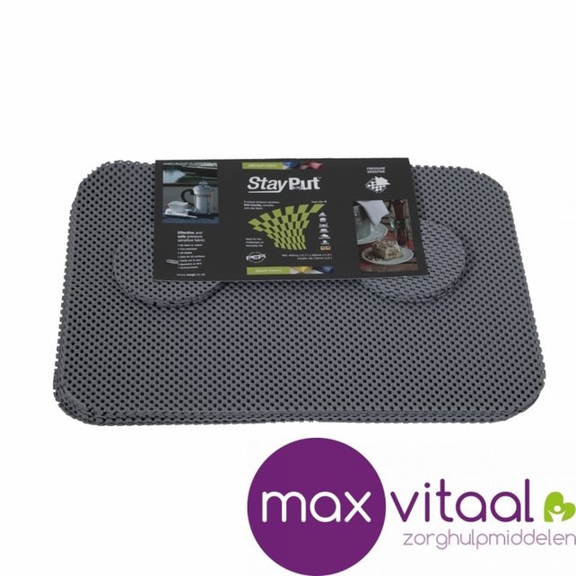 Anti-slip placemat en onderzetter set -