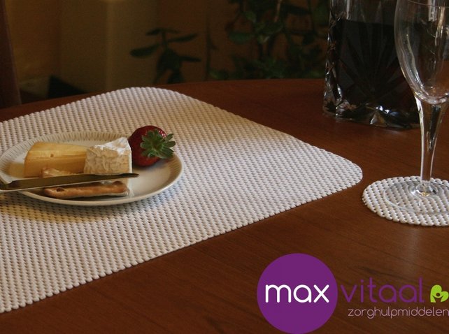 Anti-slip placemat en onderzetter set -
