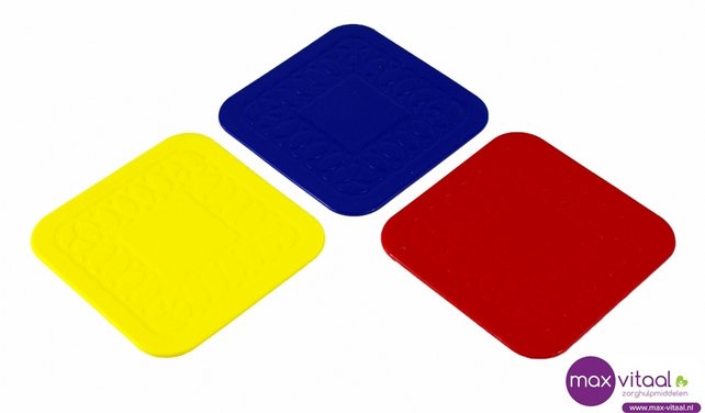 Anti-slip onderzetters 9x9cm (4 stuks) Anti-slip onderzetters 9x9cm (4 stuks)