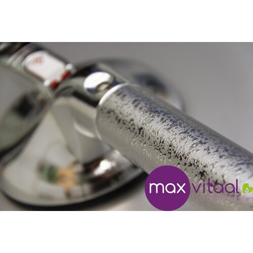 Mobiele wandbeugel chroomlook - Mobiele wandbeugel chroomlook -