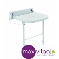 Normbau Opklapbaar douchezitje met vloersteunen