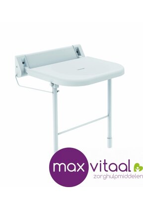 Normbau Opklapbaar douchezitje met vloersteunen