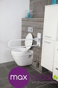 Opklapbare toiletbeugel Opklapbare toiletbeugel