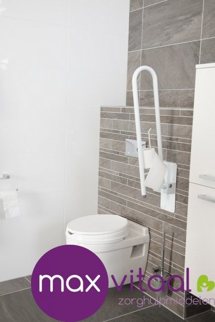 Opklapbare toiletbeugel Opklapbare toiletbeugel