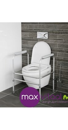 Toiletframe aluminium