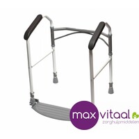 Opvouwbare toiletsteun -