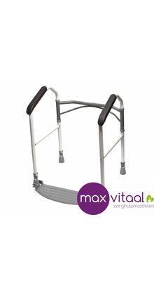 Opvouwbare toiletsteun -