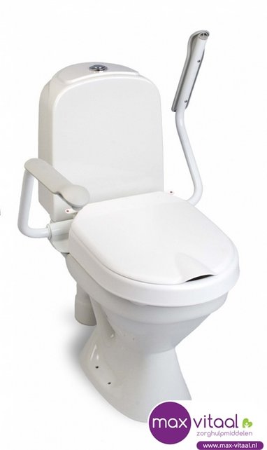 Etac Hi-Loo toiletverhoger vast met armleuning Etac Hi-Loo toiletverhoger vast met armleuning