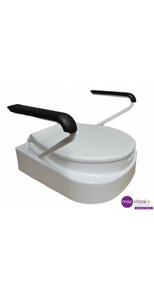 Toiletverhoger compleet in hoogte verstelbaar