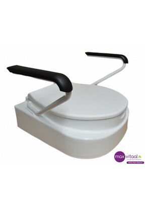 Toiletverhoger compleet in hoogte verstelbaar