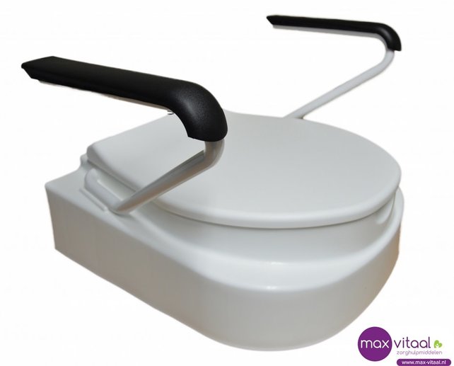 Toiletverhoger compleet in hoogte verstelbaar