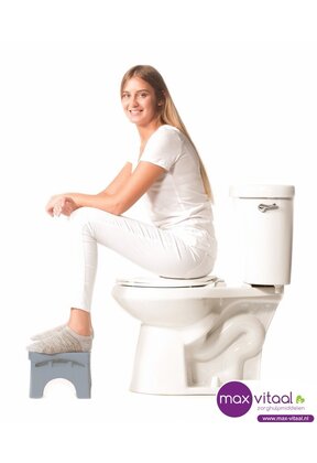 Opvouwbaar toiletkrukje