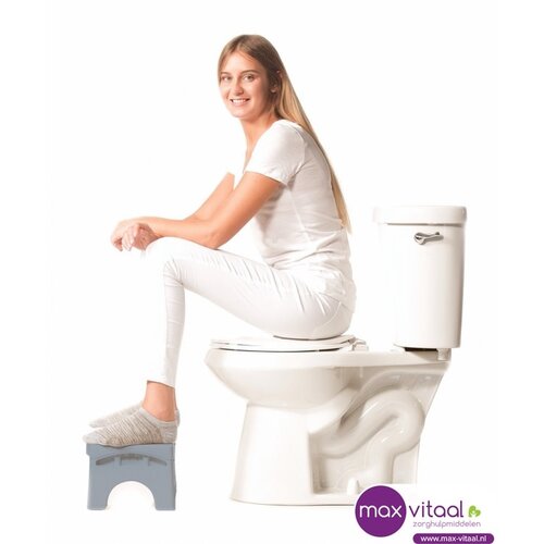 Opvouwbaar toiletkrukje