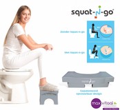 Opvouwbaar toiletkrukje Opvouwbaar toiletkrukje