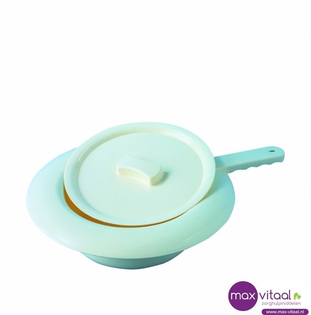 Bedpan + deksel kunststof Bedpan + deksel kunststof