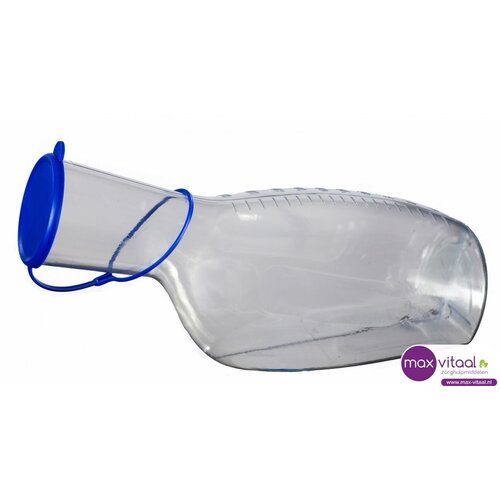 Urinaal - man, transparant