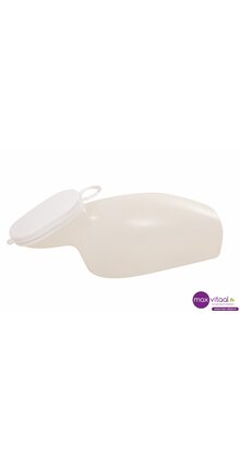 Urinaal - vrouw, melkwit