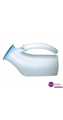 Urinaal voor mannen, met handvat