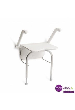 Relax douchezitting - met armsteunen en steunpoten