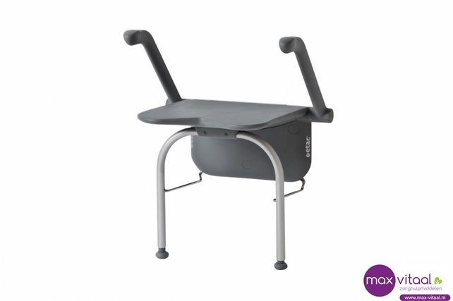 Relax douchezitting - met armsteunen en steunpoten