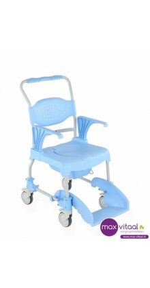 Mobiele douche- en toiletstoel -