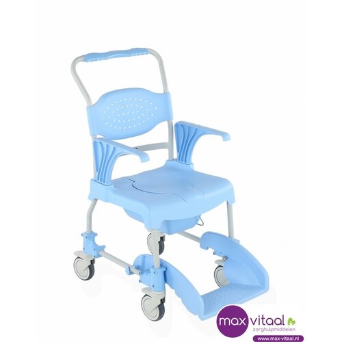 Mobiele douche- en toiletstoel -