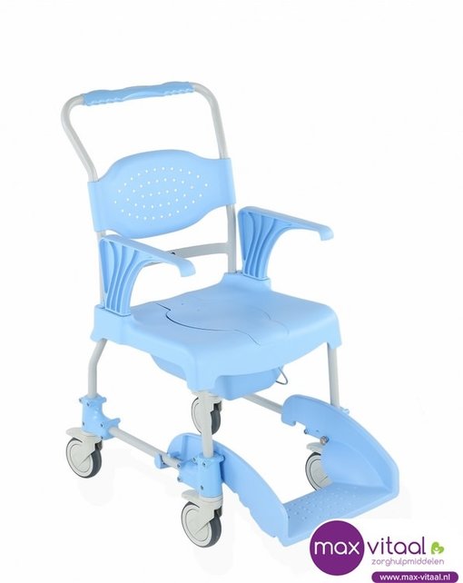 Mobiele douche- en toiletstoel -