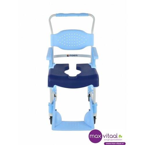 Mobiele douche- en toiletstoel -