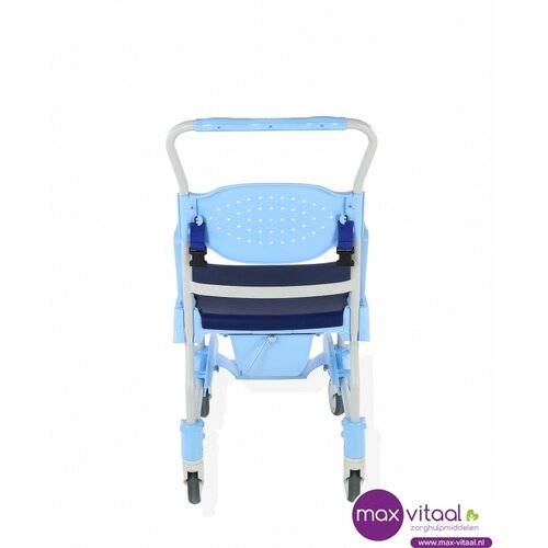 Mobiele douche- en toiletstoel -