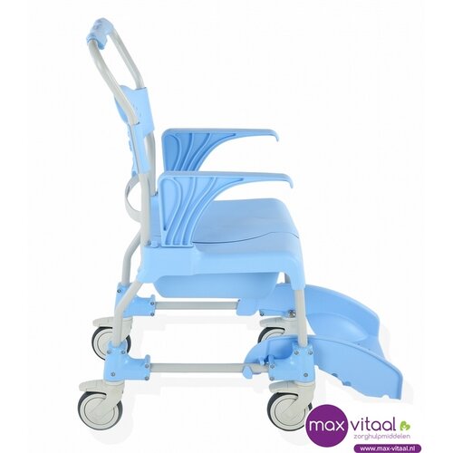 Mobiele douche- en toiletstoel -