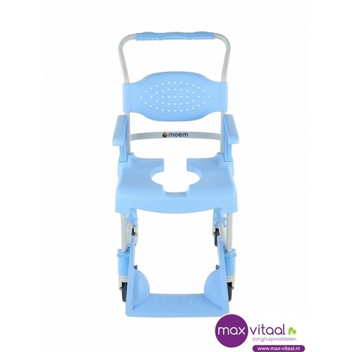 Mobiele douche- en toiletstoel -