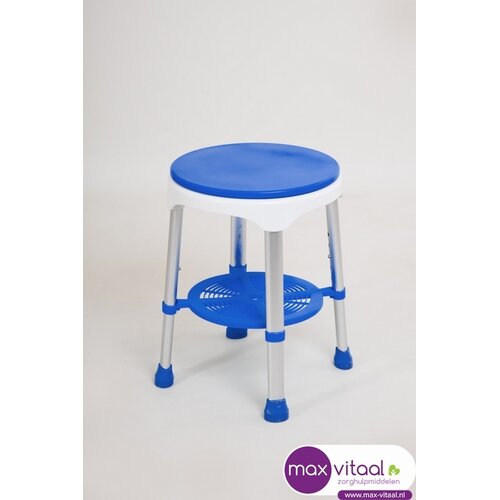 Luxe douchekruk met draaibare zitting