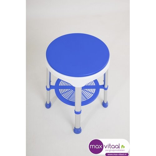 Luxe douchekruk met draaibare zitting