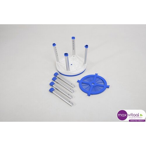 Luxe douchekruk met draaibare zitting