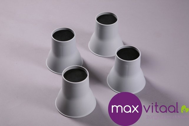 Olifant poten bed- en stoelverhogers (per 4 stuks) -