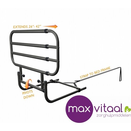 Verstelbaar bedhek (uitlopend)