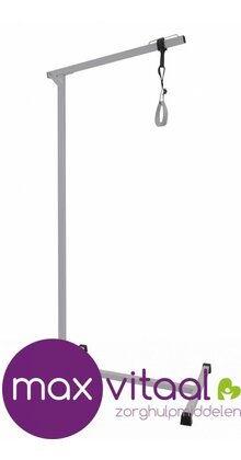 Bedpapegaai op vloerstatief