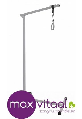 Bedpapegaai op vloerstatief