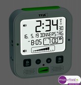 Radiografische wekker met trilalarm Radiografische wekker met trilalarm
