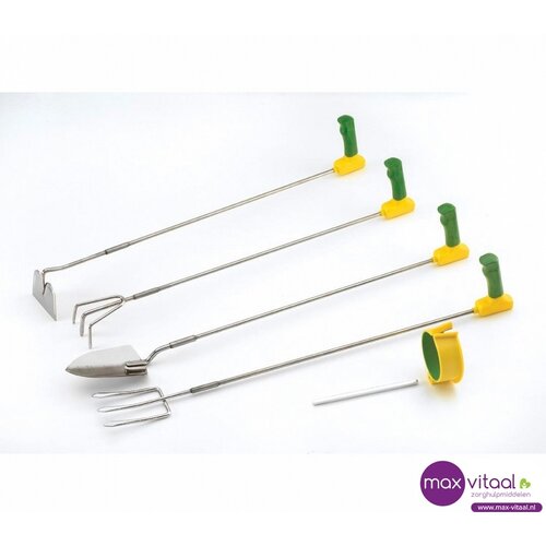 Tuingereedschap extra lange steel met pistoolgrip handvat -