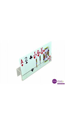 Kaartenhouder kunststof