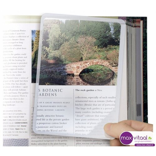 Vergrootglas plat -