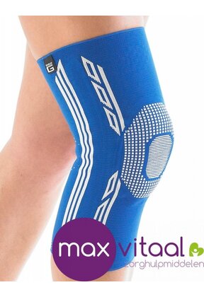Airflow Plus stabiliserende knie support met siliconen patella kussen -