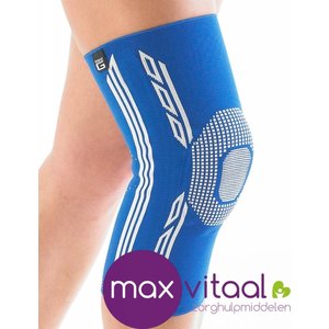Airflow Plus stabiliserende knie support met siliconen patella kussen -