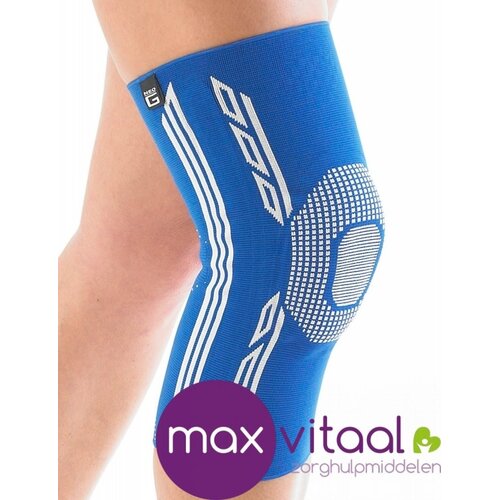 Airflow Plus stabiliserende knie support met siliconen patella kussen -