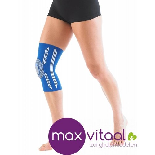 Airflow Plus stabiliserende knie support met siliconen patella kussen -