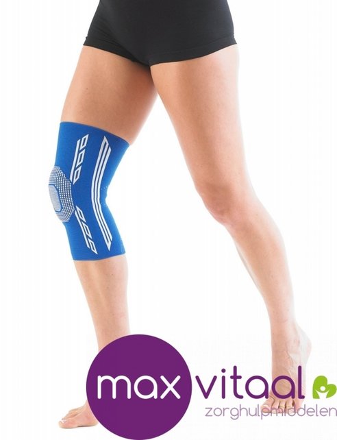 Airflow Plus stabiliserende knie support met siliconen patella kussen - Airflow Plus stabiliserende knie support met siliconen patella kussen -