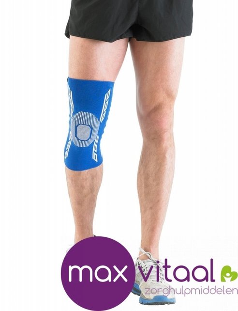 Airflow Plus stabiliserende knie support met siliconen patella kussen - Airflow Plus stabiliserende knie support met siliconen patella kussen -